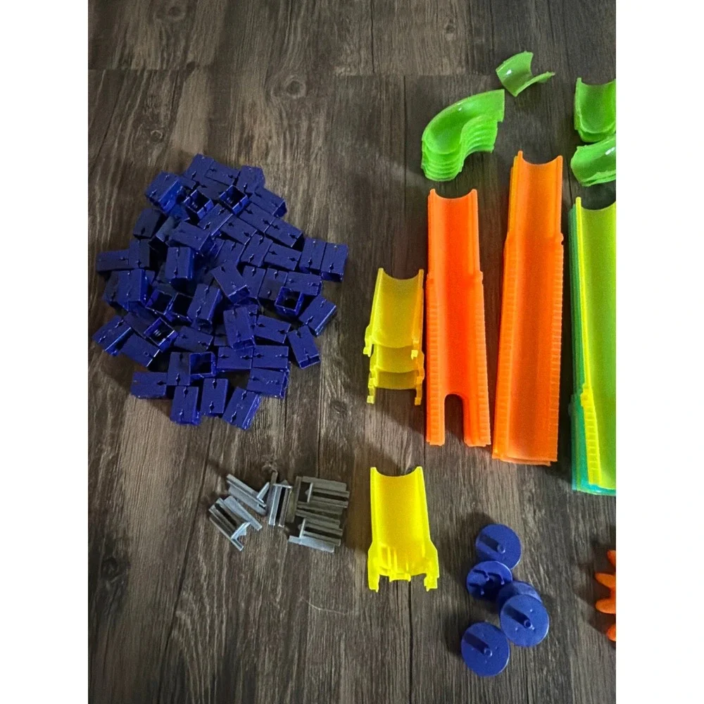 Techno Gears Marble Mania Galactic Adventure 400+ Pc Marble Run INCOMPLETE